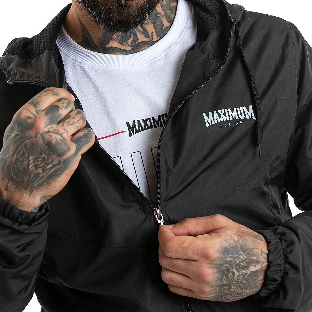 Jaqueta Corta Vento Maximum - Preto