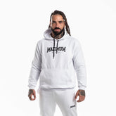 Blusa de Moletom Maximum Canguru - Branco