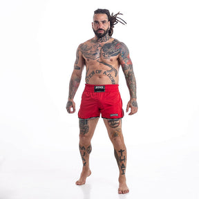 Shorts de Muay Thai Maximum Liso Vermelho