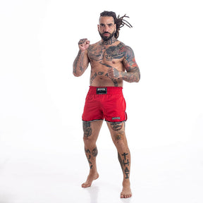 Shorts de Muay Thai Maximum Liso Vermelho