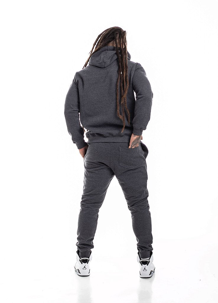 Blusa de Moletom Maximum Canguru - Cinza