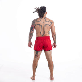 Shorts de Muay Thai Maximum Liso Vermelho