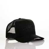 Boné Maximum Preto Logo Preto Algodão Rede