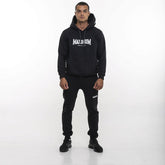 Blusa de Moletom Maximum Canguru - Preto