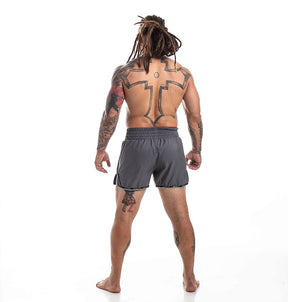 Shorts de Muay Thai Maximum Cinza
