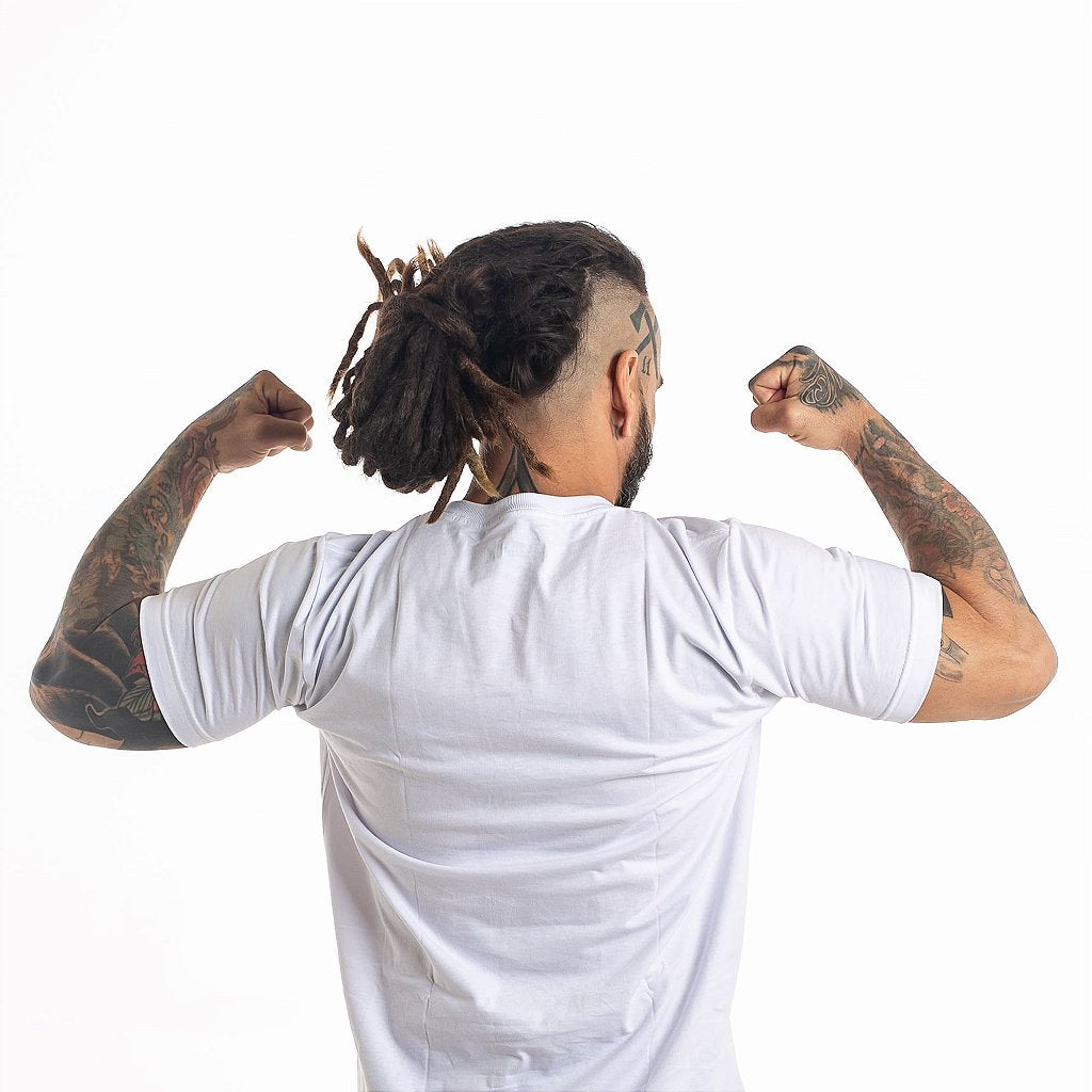 Camiseta Boxe Luva Branca - Maximum