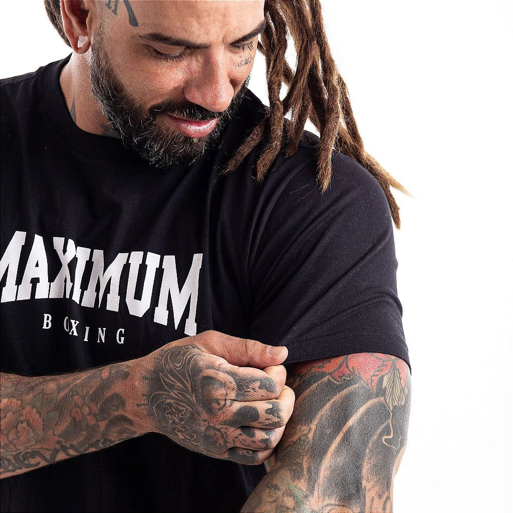 Camiseta Maximum Boxing Preta
