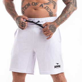 Shorts Bermuda Moletom Branco