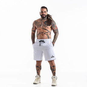 Shorts Bermuda Moletom Branco