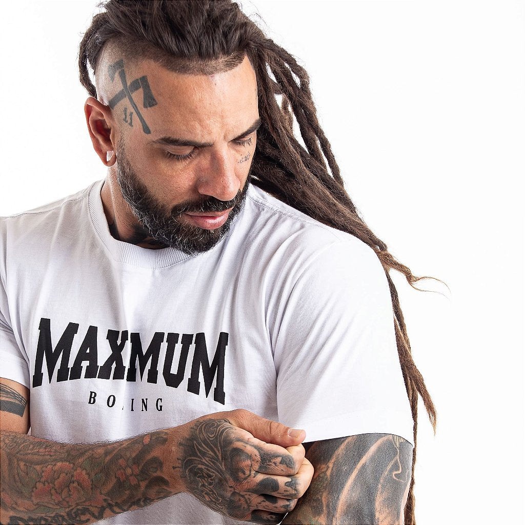 Camiseta Maximum Boxing - Branca