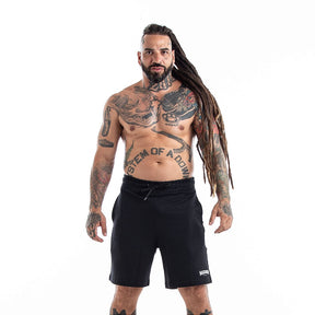 Shorts Bermuda Moletom Preto