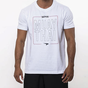 Camiseta Muay Thai Branca - Maximum