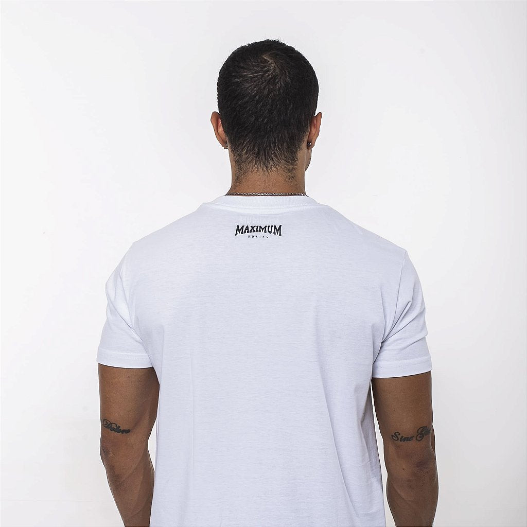 Camiseta Muay Thai Branca - Maximum