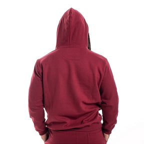 Blusa de Moletom Maximum Canguru - Bordô