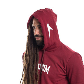 Blusa de Moletom Maximum Canguru - Bordô