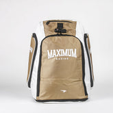 Bolsa de Treino Lutas e Fitness Branco e Dourado