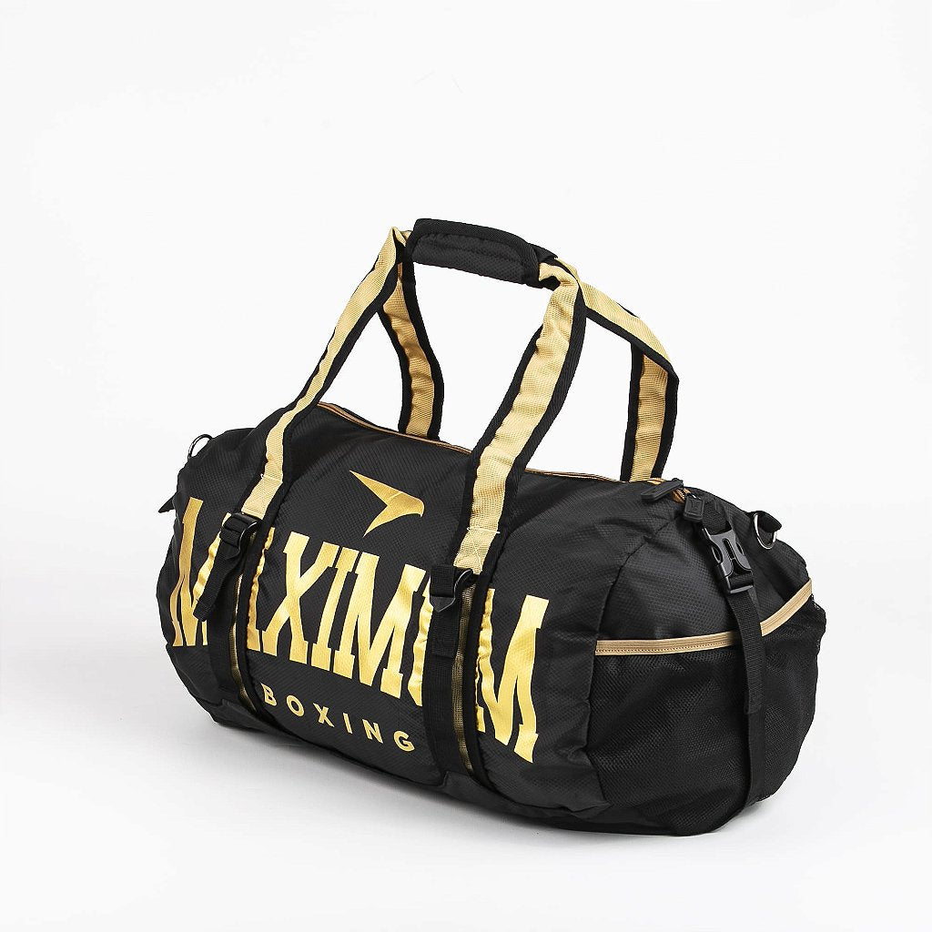 Bolsa de Treino Bag Preto e Dourado