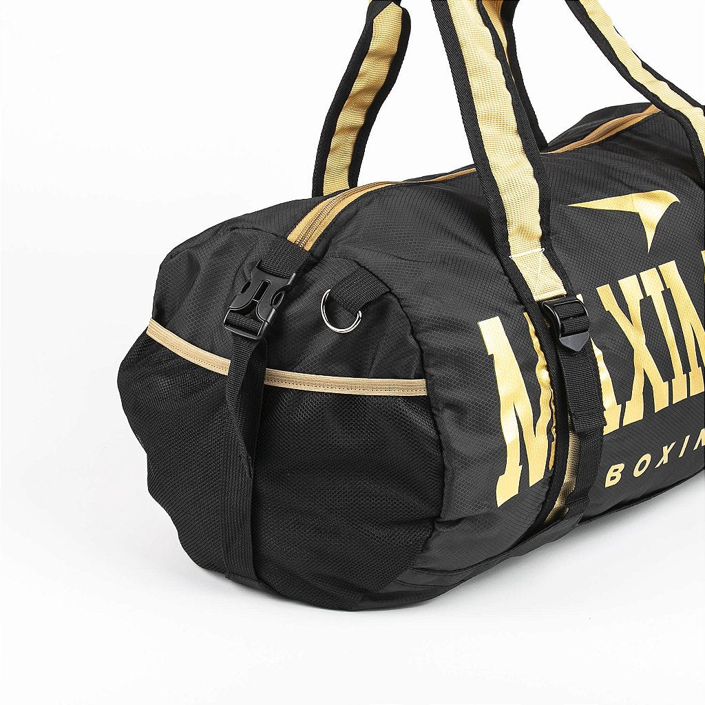 Bolsa de Treino Bag Preto e Dourado