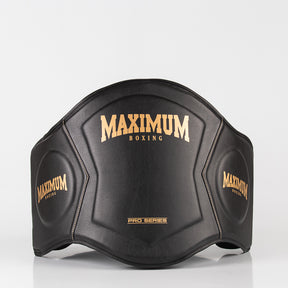 Cinturão de Muay Thai Preto e Dourado Power Face
