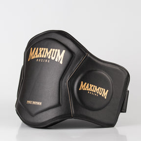 Cinturão de Muay Thai Preto e Dourado Power Face