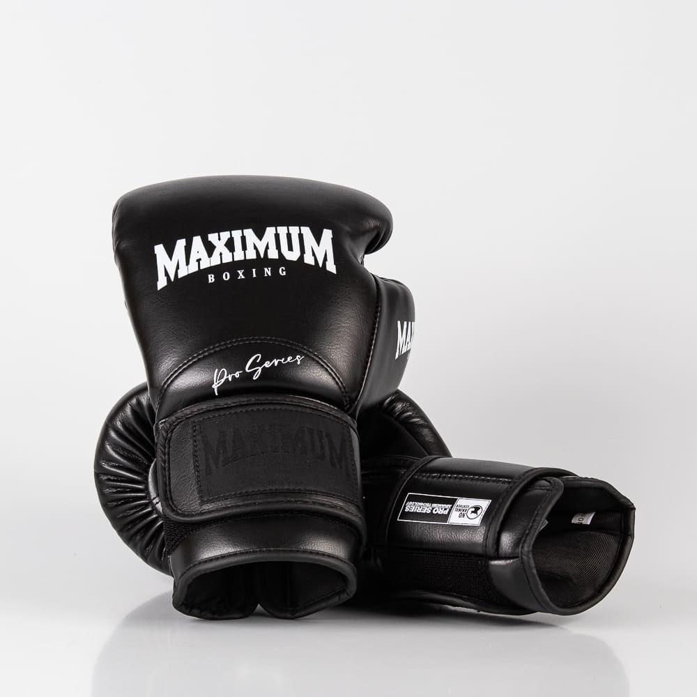Luva de Boxe e Muay Thai Maximum Pro Series - Preta
