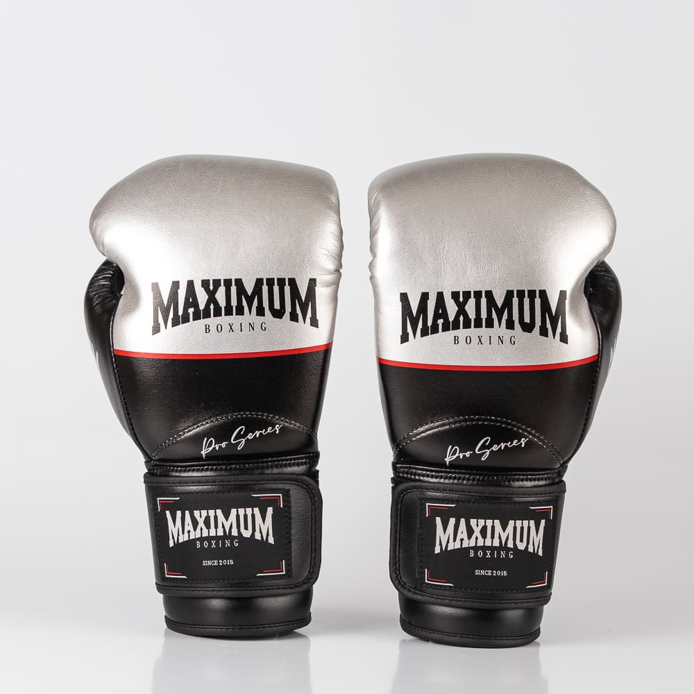 Luva de Boxe e Muay Thai Profissional - Silver