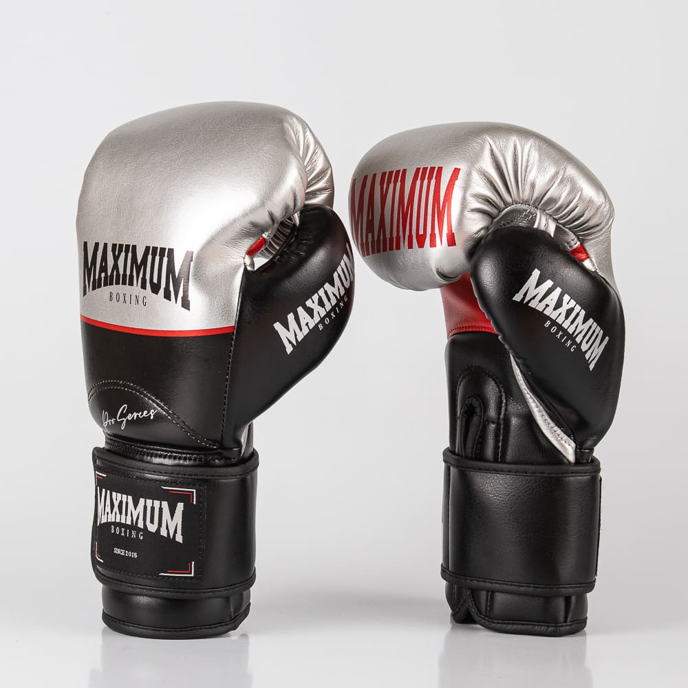 Luva de Boxe e Muay Thai Profissional - Silver