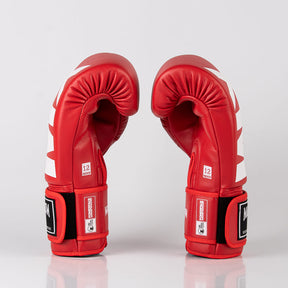 Luva de Boxe e Muay Thai MXM - Cor Vermelho Power Face