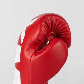 Luva de Boxe e Muay Thai MXM - Cor Vermelho Power Face