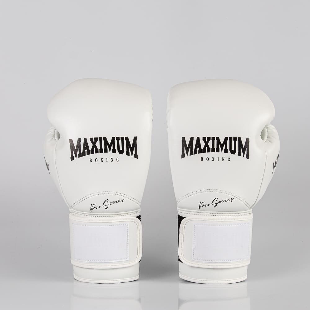 Luva de Boxe e Muay Thai Maximum Pro Series - Branca