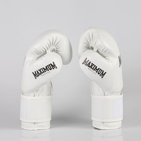 Luva de Boxe e Muay Thai Maximum Pro Series - Branca