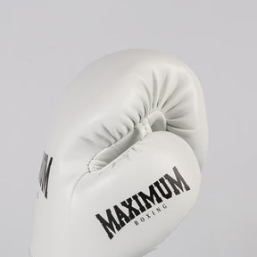 Luva de Boxe e Muay Thai Maximum Pro Series - Branca