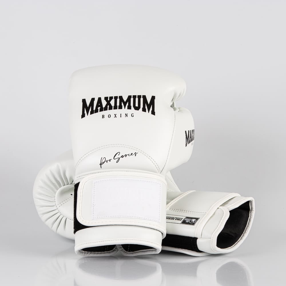Luva de Boxe e Muay Thai Maximum Pro Series - Branca