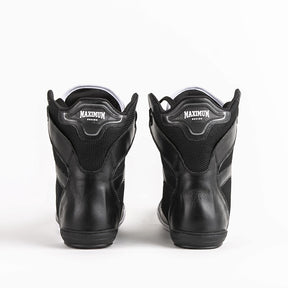 Sapatilha de Boxe Preto e Branco Cano Alto - Par