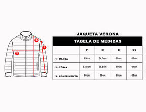 Jaqueta Masculina Verona Azul marinho